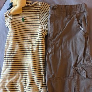 Boys outfit. Size 5/6. Polo and shorts